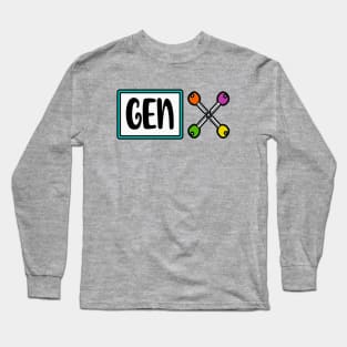 GEN X •Latchkey Kid Long Sleeve T-Shirt